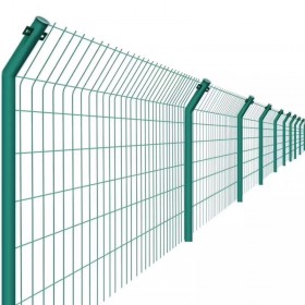 现货供应草绿色圈地养殖铁丝网双边护栏网钢丝护栏网果园围网