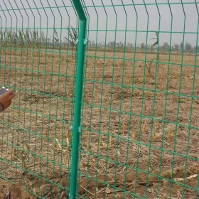 【护栏网】厂家定制小区公园双边丝护栏网养鸡养殖圈地隔离护栏网