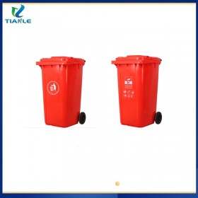 青岛塑料垃圾桶厂家	四色分类240L垃圾桶厂家	天乐塑业