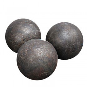 12公分实心钢铁球磨机锻造碳锰钢球金属球
