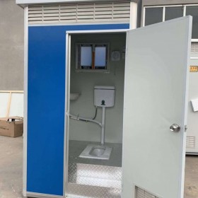 河北省沧州普林钢构移动厕所 移动旱厕 移动淋浴间、