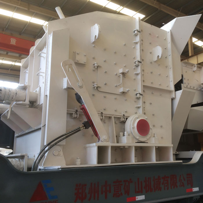 粉碎建筑垃圾的机器有哪些,郑州时产160吨移动石子机