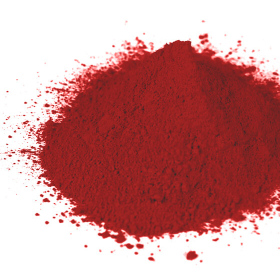 氧化铁红颜料：橙红至紫红色三方晶系粉末-泰和汇金