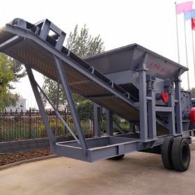 全套砂石料生产线设备 重型框架式移动制砂机