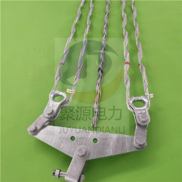 OPGW铁附件 光缆金具双耐张线夹 大张力拉线金具