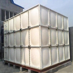 SMC玻璃钢模压板组合水箱 消防水箱 方形水箱