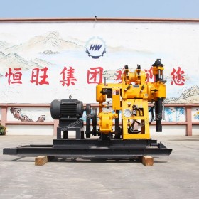 液压水井钻机百米钻井机小型民用柴油打水井设备