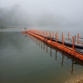 供应抽水浮台浮筒码头组合式浮筒水上平台跨水浮桥水上长廊