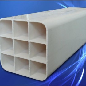 PVC栅格管厂家直销定做各种型号及异形管材