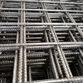 d12带肋钢筋网-煤矿支护钢筋网片-工地钢筋网片-鼎久丝网