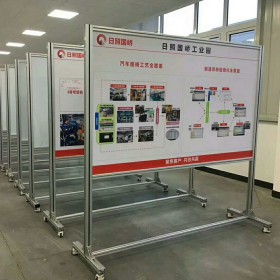 北京直销仓库管理看板定制 磁性白板 铝合金型材看板