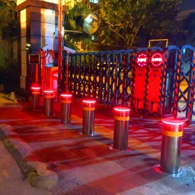 广东安徽江苏升降柱挡车柱全自动升降杆液压路撞机阻车器厂家