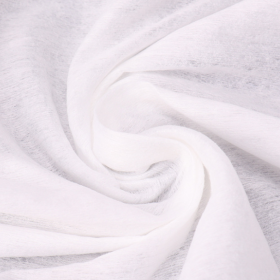 蓝白色口罩内外层防水布 纺粘布 一次性防护口罩印花水刺布