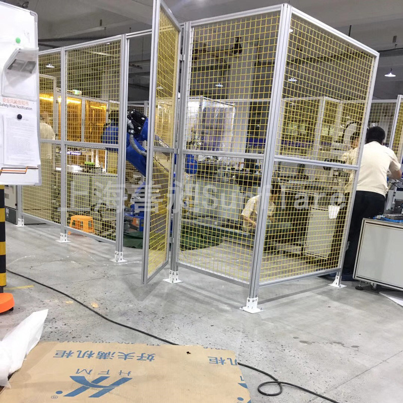 湖州机械设备安全围栏订做 铝型材防护围栏厂家直销 免费设计