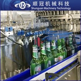 液体灌装机啤酒饮料生产线设备厂家直供