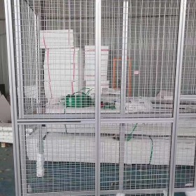 订做铝型材设备围栏 苏州铝型材围栏加工定制
