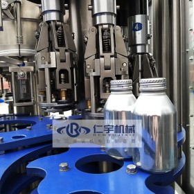 厂家供应全自动易拉罐饮料灌装机支持定制含气碳酸饮料灌装生产线