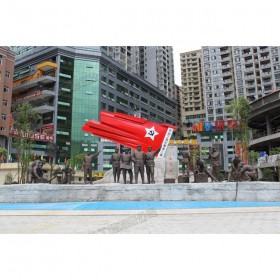 华阳雕塑 重庆标志雕塑设计 重庆广场群雕制作 贵州主题雕塑