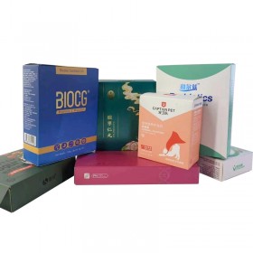 厂家礼品盒定做白卡包装盒天地盖翻盖礼盒定制酒盒茶叶盒印刷