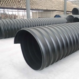 现货销售HDPE材质大口径钢带增强管 城市施工管材