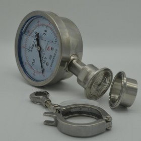 供应Y-100B-FZQ 安全型不锈钢压力表