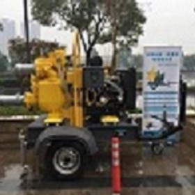 城市内涝灾害用VAR 4-225大型移动泵车