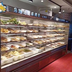 郑州不锈钢加湿风幕柜，菜品保鲜柜仟曦制冷出售