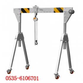 折叠式铝合金龙门吊架价格,铝合金龙门吊架耐锈防腐室外可用