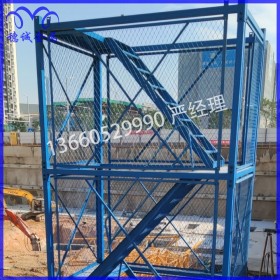 广东惠州韶关梯笼现货 垂直通道322建筑安全梯笼 桥梁爬梯