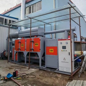 锂电池厂废气净化 催化燃烧环保装置 鑫友瑞供应