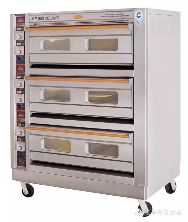恒联烤箱PL-6-GL-6A三层六盘电烤箱