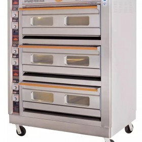 恒联烤箱PL-6-GL-6A三层六盘电烤箱