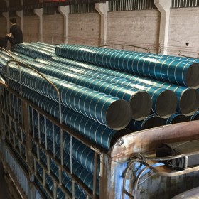 惠州不锈钢风管厂专业生产工业螺旋风管