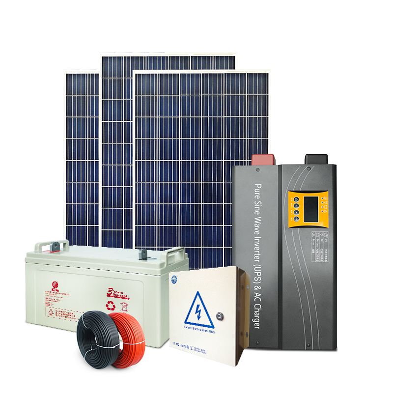 家用光伏发电成套设备新款太阳能供电系统1000w太阳能系统