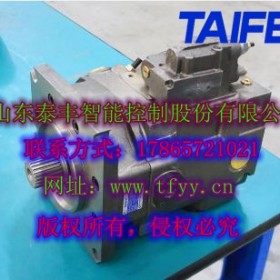 泰丰负载敏感泵TFB1V63Y恒功率右旋平键轴通轴可串泵