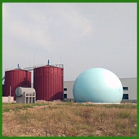 球形柔式贮气设备 垃圾填埋场沼气工程