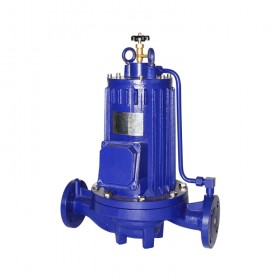 PBG屏蔽式管道泵立式无泄漏工业增压泵冷热水循环泵单级离心泵