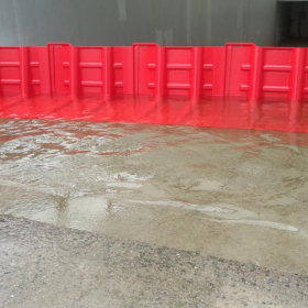 ABS新型材料挡水板的使用方法和使用环境地库车库