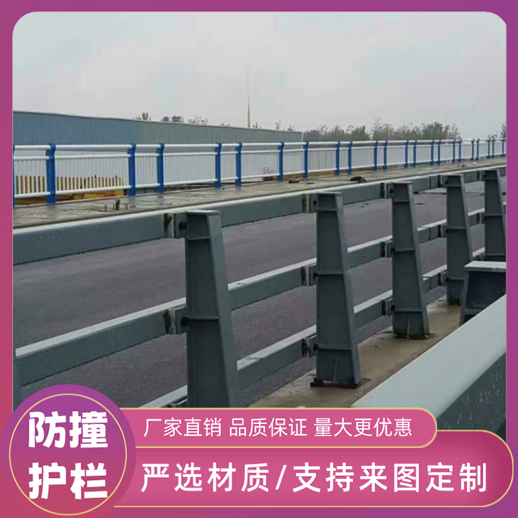 人车分流隔离围栏 市政景观桥梁护栏 城市交通防撞护栏