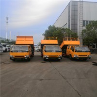 绍兴国六江铃双排座自卸车 蓝牌翻斗工程自卸车厂家直销可分期