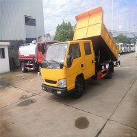富源国六蓝牌江铃双排座自卸车 蓝牌自卸车厂家直销可分期