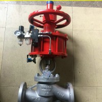 气动截止阀J641H 上海浦蝶品牌