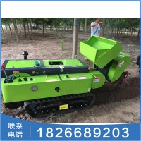 四不像履带运输车链轨式自卸车农用链条翻斗车 小型自卸式搬运车