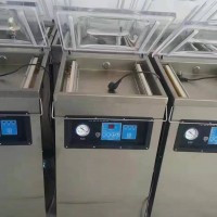 内蒙古巴彦淖尔市鑫朋宇400单室真空烧鸡、烧鸭包装机