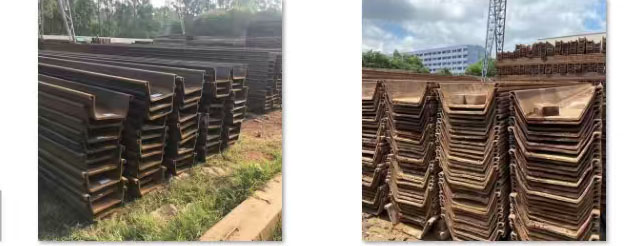 河北德固拉森钢板桩施工租赁(U型钢板桩租赁施工)
